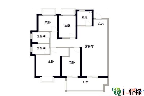 什么房子越住越富户型图