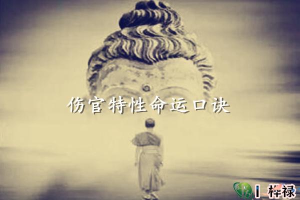 伤官特性命运口诀