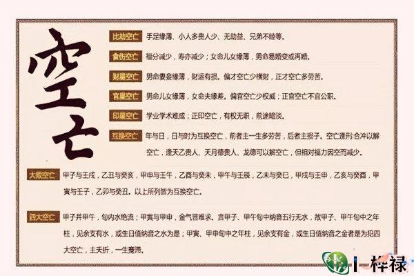 八字空亡