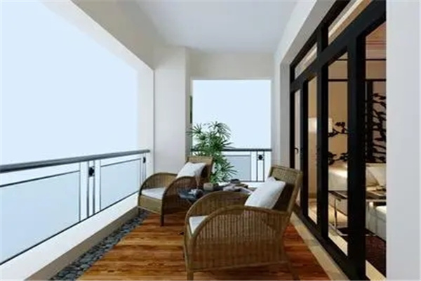 住宅阳台与贫富的关系