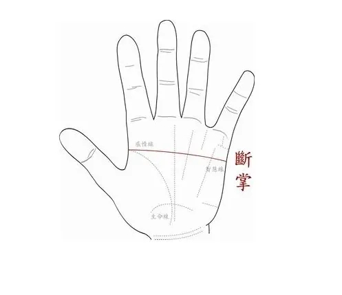 断掌手相命好吗