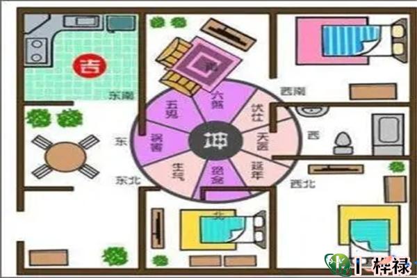 旺财运的风水户型图