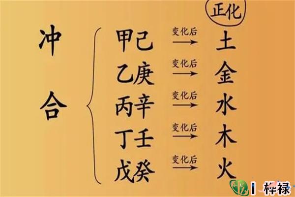 什么是天干五合化气