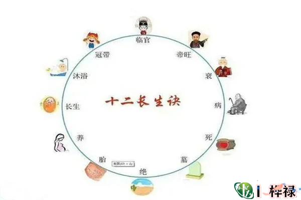 八字地支十二长生口诀