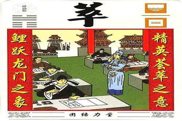 六十四卦:泽地萃卦详解