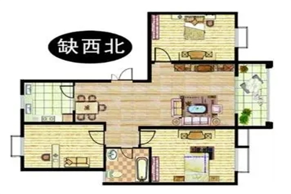 住宅西南缺角风水