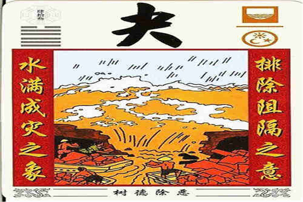 六十四卦:泽天夬卦详解