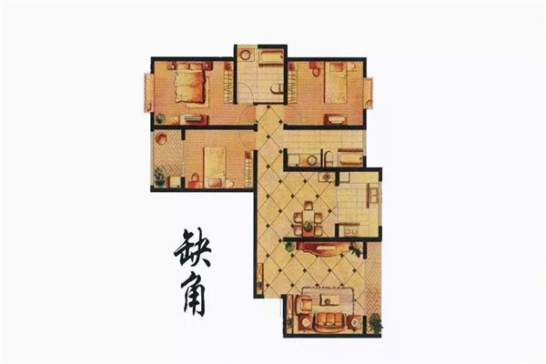 不同方位缺角对房屋风水影响的研究