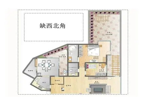 房子缺西北角风水上怎么说(房屋缺西北角的最佳化解方法)