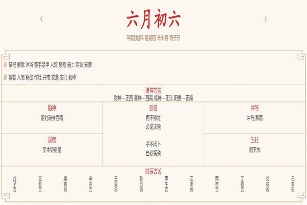 2024年7月11日每日五行穿衣指数解读搭配