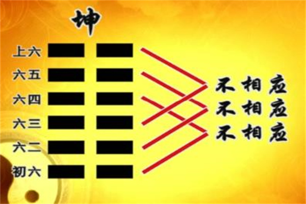 六爻八卦中坤卦取象