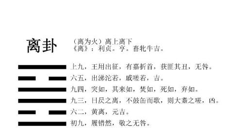 六十四卦:离为火卦详解