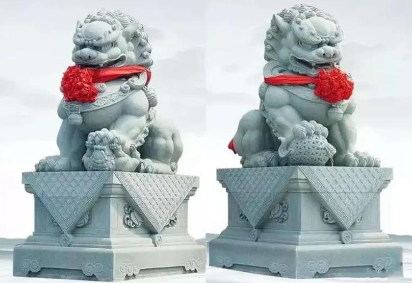门口放置石狮子的风水作用