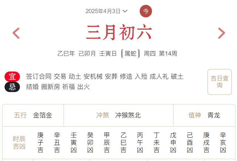 2025年4月5日每日五行穿衣指数解读搭配
