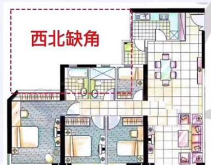 房子缺角的风水影响,如何化解