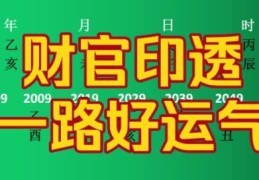 八字财官印透出是好命吗