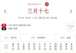 2026年5月3日每日五行穿衣指数解读搭配