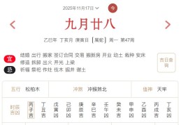 2025年11月18日每日五行穿衣指数解读搭配