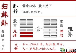 六十四卦：雷泽归妹卦详解