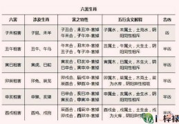 老祖宗留下的八字婚配表