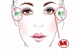 面相简介：鱼尾、奸门相法
