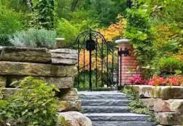 别墅庭院门风水布局