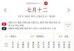 2026年8月24日每日五行穿衣指数解读搭配