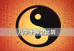 八字比肩的十神关系