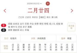 2025年3月23日每日五行穿衣指数解读搭配