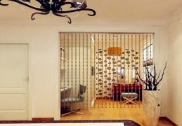 住宅内挂门帘风水