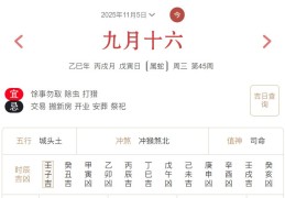 2025年11月5日每日五行穿衣指数解读搭配