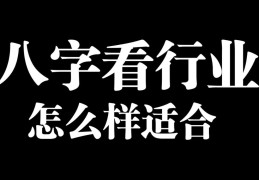 八字看你适合什么行业