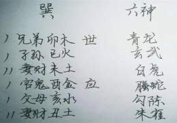 六爻子孙爻代表什么