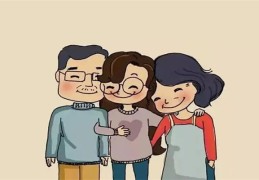 盲派八字论父母口诀