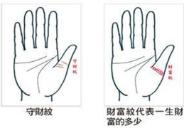 手相看富贵程度，手相看财运