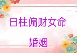 女命偏财是日支的婚姻如何（女命偏财是日支的婚姻如何）