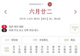 2026年8月4日每日五行穿衣指数解读搭配