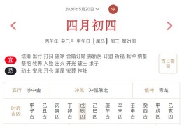 2026年5月20日每日五行穿衣指数解读搭配
