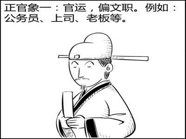 八字正官取象解读